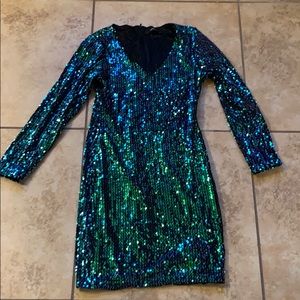 Sequence party dress